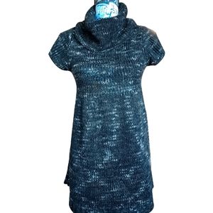 Cowl Turtle Neck Baby Doll dress